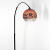 Ripoll Lampadaire, Lampadaires arc Noir, 1 lumière