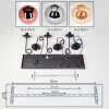 Gastor Suspension, Boule lumineuse, Suspension Ambre, Chrome, Cuivré, Fumé, 6 lumières