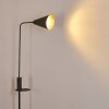 Lampadaire Terwispel Anthracite, Gris, Noir, 1 lumière