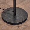 Lampadaire Terwispel Anthracite, Gris, Noir, 1 lumière