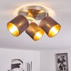 Plafonnier Alsen Nickel mat, 3 lumières