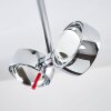 Plafonnier Florenz LED Chrome, 2 lumières