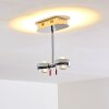 Plafonnier Florenz LED Chrome, 2 lumières