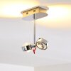 Plafonnier Florenz LED Chrome, 2 lumières