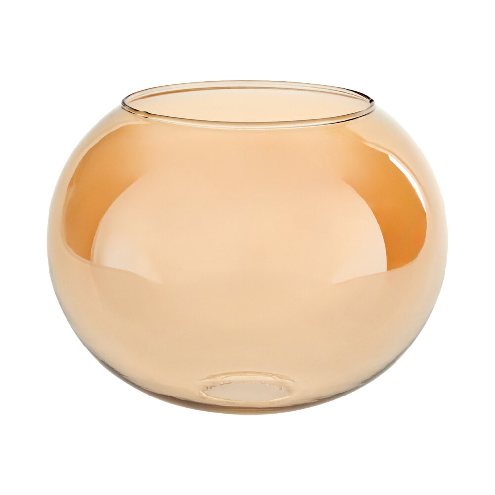 Abat-jour en verre Apedo Verre de rechange Ambre main product photo