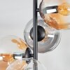 Gastor Plafonnier, Boule lumineuse 32 cm Ambre, Clair, Fumé, 4 lumières