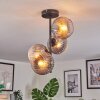 Koyoto Plafonnier, Boule lumineuse 32 cm Clair, Fumé, 4 lumières