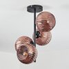 Koyoto Plafonnier, Boule lumineuse Cuivré, 4 lumières