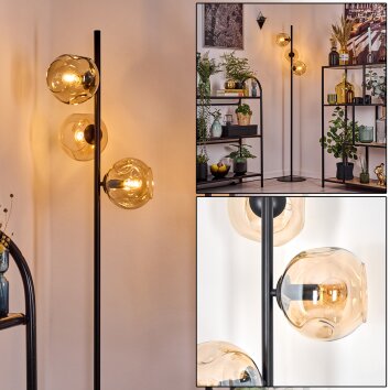 Ripoll Lampadaire Ambre, 3 lumières