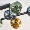Ripoll Plafonnier, Boule lumineuse Bleu, Or, Vert, 8 lumières