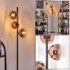 Ripoll Lampadaire Clair, Cuivré, 3 lumières