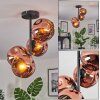 Ripoll Plafonnier, Boule lumineuse Cuivré, 4 lumières
