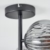 Ripoll Plafonnier, Boule lumineuse Fumé, 4 lumières