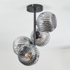 Ripoll Plafonnier, Boule lumineuse Fumé, 4 lumières