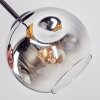 Ripoll Plafonnier, Boule lumineuse Chrome, Or, Clair, Cuivré, Fumé, 3 lumières