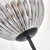Koyoto Boule lumineuse, Lampadaire Clair, Fumé, 3 lumières