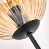 Koyoto Boule lumineuse, Lampadaire Ambre, 3 lumières