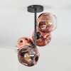 Ripoll Plafonnier, Boule lumineuse Clair, Cuivré, 4 lumières