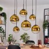 Gastor Suspension, Boule lumineuse, Suspension Or, Clair, 6 lumières