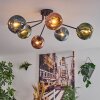 Ripoll Plafonnier, Boule lumineuse Bleu, Vert, Cuivré, 6 lumières