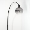Koyoto Lampadaire, Lampadaires arc Noir, 1 lumière