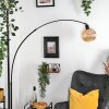 Koyoto Lampadaire Noir, 1 lumière