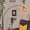 Koyoto Lampadaire Noir, 1 lumière