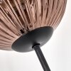 Koyoto Boule lumineuse, Lampadaire Cuivré, 3 lumières