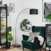 Bassagoda Lampadaire Nickel mat, Noir, 1 lumière