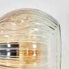 Ripoll Boule lumineuse, Applique murale Ambre, Clair, Fumé, 3 lumières