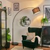 Bassagoda Lampadaire Noir, 1 lumière