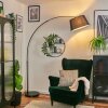 Bassagoda Lampadaire Noir, 1 lumière