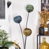 Koyoto Boule lumineuse, Lampadaire Bleu, Or, Vert, 3 lumières