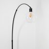 Koyoto Lampadaire Noir, 1 lumière