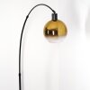 Koyoto Lampadaire, Lampadaires arc Noir, 1 lumière