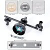 Gastor Plafonnier, Boule lumineuse Ambre, Clair, Fumé, 3 lumières