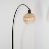 Koyoto Lampadaire, Lampadaires arc Noir, 1 lumière