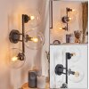 Gastor Boule lumineuse, Applique murale Clair, 3 lumières