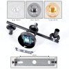 Gastor Boule lumineuse, Applique murale Ambre, Clair, Fumé, 3 lumières