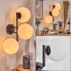 Gastor Boule lumineuse, Applique murale Blanc, 3 lumières