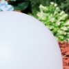 Ilorn Boule lumineuse, Borne lumineuse, Eclairage de chemin LED Blanc, 1 lumière, Télécommandes