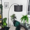 Bassagoda Lampadaire Noir, 1 lumière