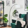 Bassagoda Lampadaire Noir, 1 lumière