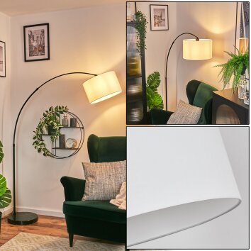 Bassagoda Lampadaire Noir, 1 lumière