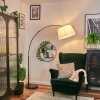 Bassagoda Lampadaire Noir, 1 lumière