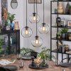 Koyoto Suspension, Boule lumineuse, Suspension grappe Clair, 4 lumières