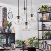 Koyoto Suspension, Boule lumineuse, Suspension grappe Clair, 4 lumières