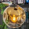 Ripoll Suspension, Boule lumineuse, Suspension grappe Or, Clair, 4 lumières