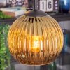 Koyoto Suspension, Boule lumineuse, Suspension grappe Bleu, Or, Cuivré, 4 lumières
