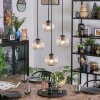 Ripoll Suspension, Boule lumineuse, Suspension grappe Clair, 4 lumières